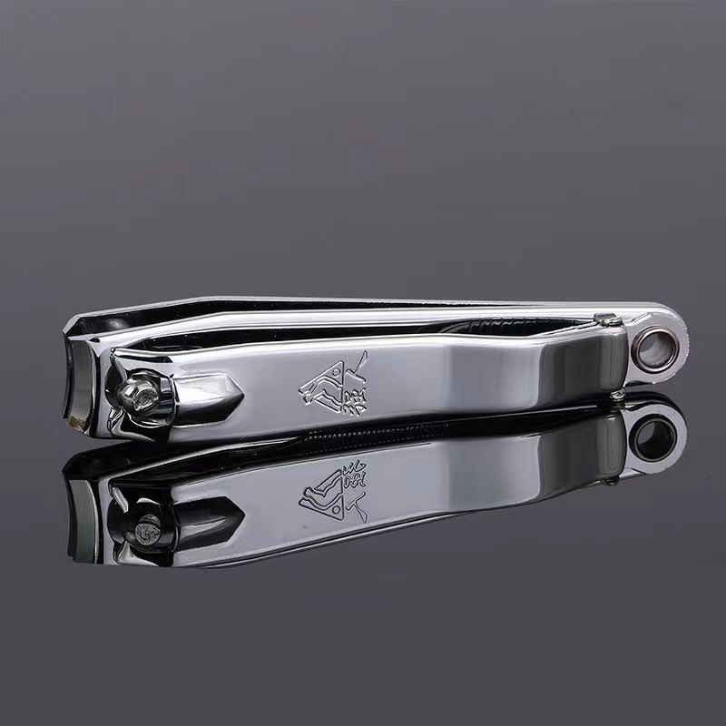 Strongman Nail Clippers Stainless Steel Nail Clippers Large Flat Nail Clippers Household 618 Manicure Tools Genuine Wholesale