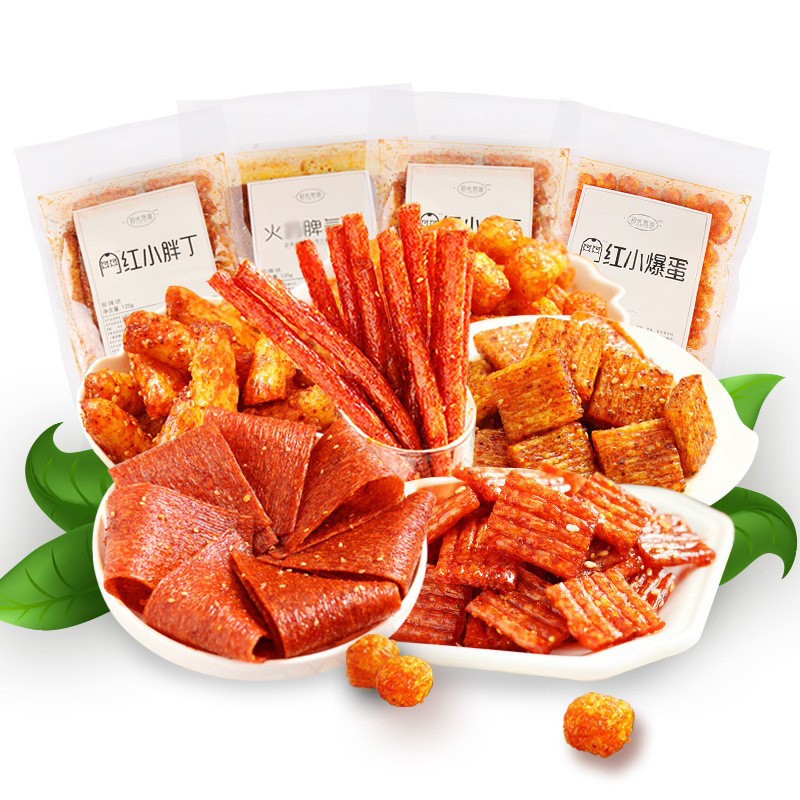 Shiguang Youwei Internet Celebrity Spicy Strips, Spicy Sticks, Devil Spicy Snacks, Gluten Stalls, Nostalgic Snacks, Factory Wholesale