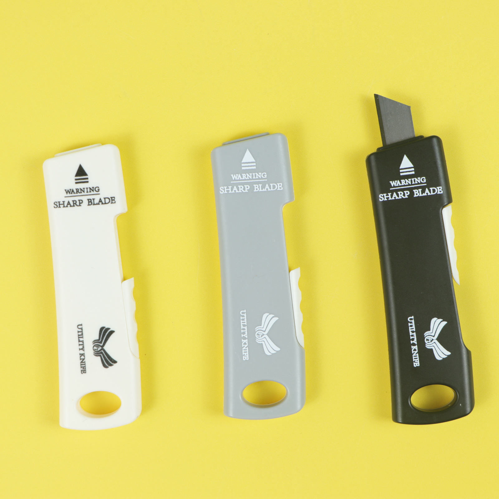 Side-Push Mini Utility Knife, Portable Multi-Functional Express Delivery and Package Unpacking Household Small Mini Handmade Artifact