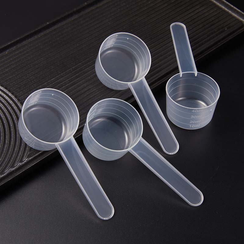 Manufacturer's Ready-Made Plastic Measuring Spoons, Milk Powder Spoons, 1G3G5G10G15G Panax Notoginseng Powder Spoons, Traditional Chinese Medicine Powder Measuring Spoons