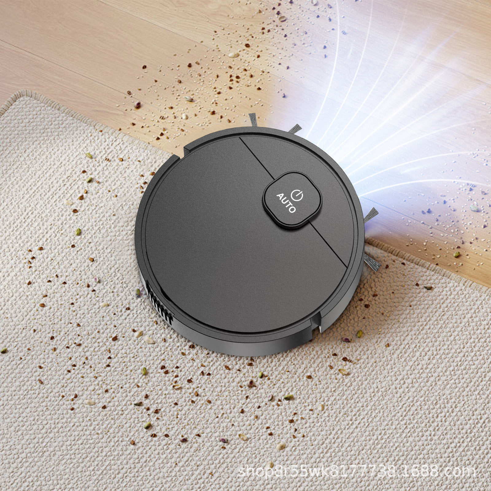 Cross-border sweeping robot creative mini smart vacuum cleaner household charging automatic suction sweep drag wholesale