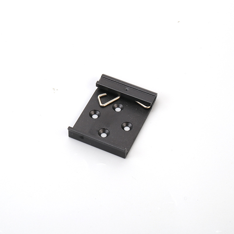 Rail buckle standard 35mm DIN rail installation buckle aluminum alloy buckle hanging switch rail buckle