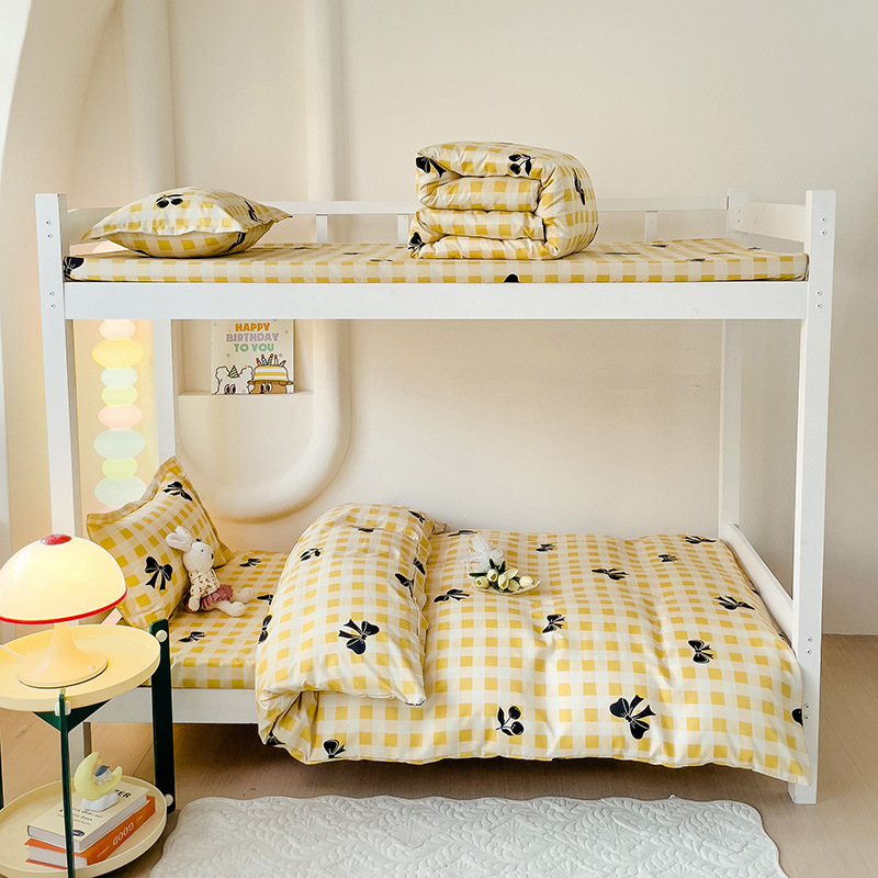 Quilt bedding student three-piece six-piece college student kit dormitory multi-piece school bedding wholesale