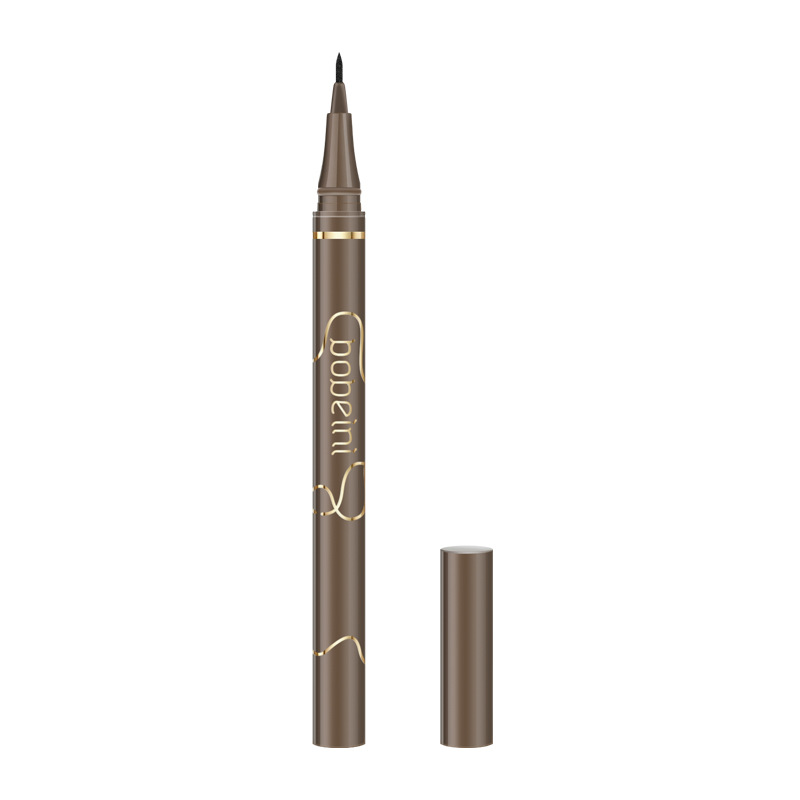 Bobani Slim Eyeliner Waterproof and Sweatproof Long-Lasting Non-Smudge Novice Brown Liquid Eyeliner Pen Wholesale