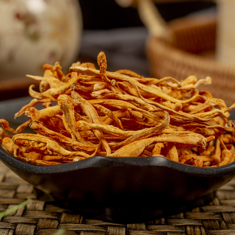 Cordyceps flower dried goods wholesale genuine goods Cordyceps militaris bags Changbai Mountain Cordyceps sinensis soup materials from grass flower bacteria