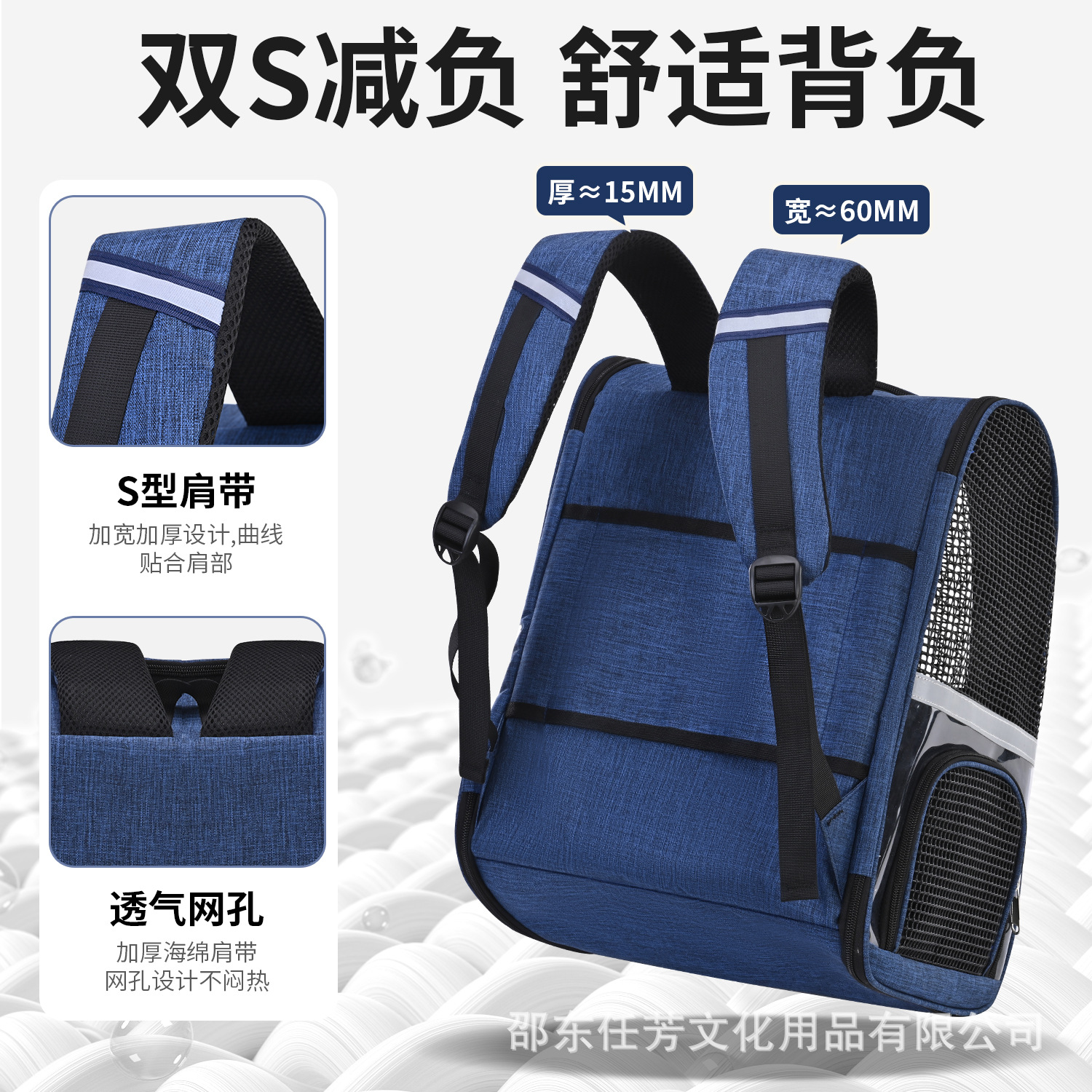 Cat Bag Outgoing Portable Transparent Cat Backpack Pet Backpack Schoolbag Warm Car Dog Large Capacity Cat Box