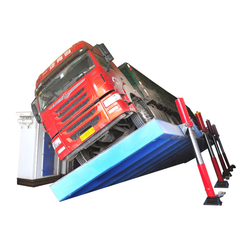 Hydraulic Flipper Unloading Machine Fixed Side Tipping Unloading Machine Large Container Bulk Grain Unloading Platform Side Tipping Unloading Machine