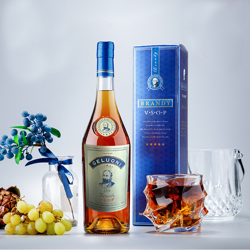 Вино от производителей, поставка напрямую, коньяк Geroni 1715 VSOP, подарочная коробка с вином
