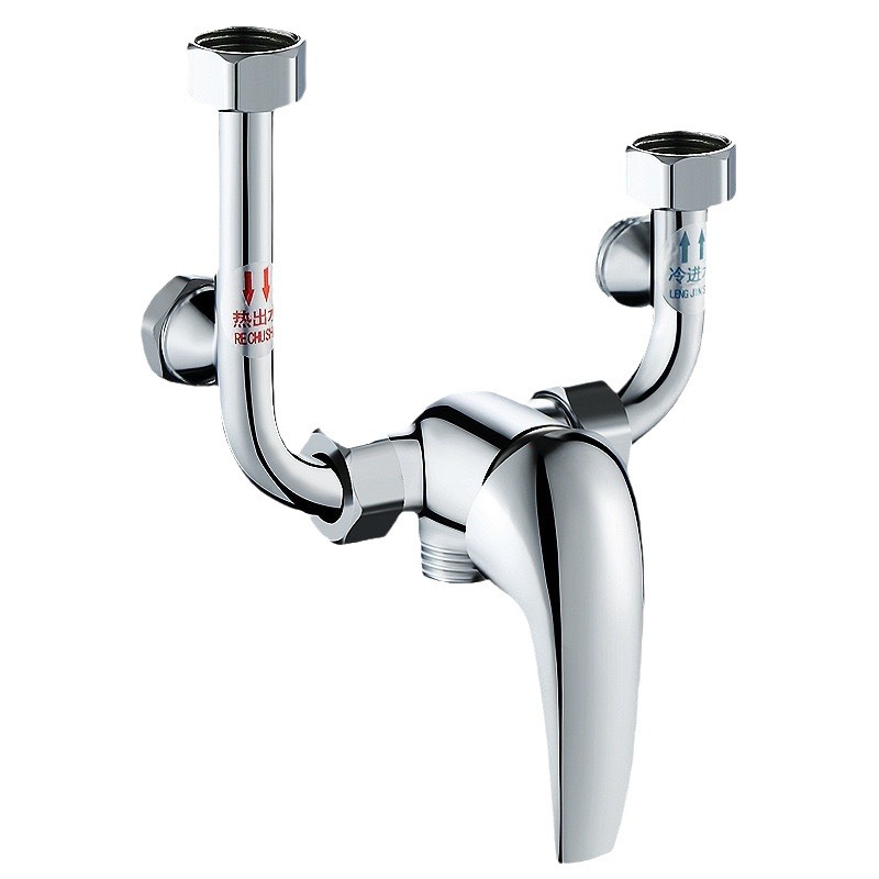 Copper Electric Water Heater U-valve Shower Shower Faucet Switch Hot and Cold Mixing Faucet Shower Faucet