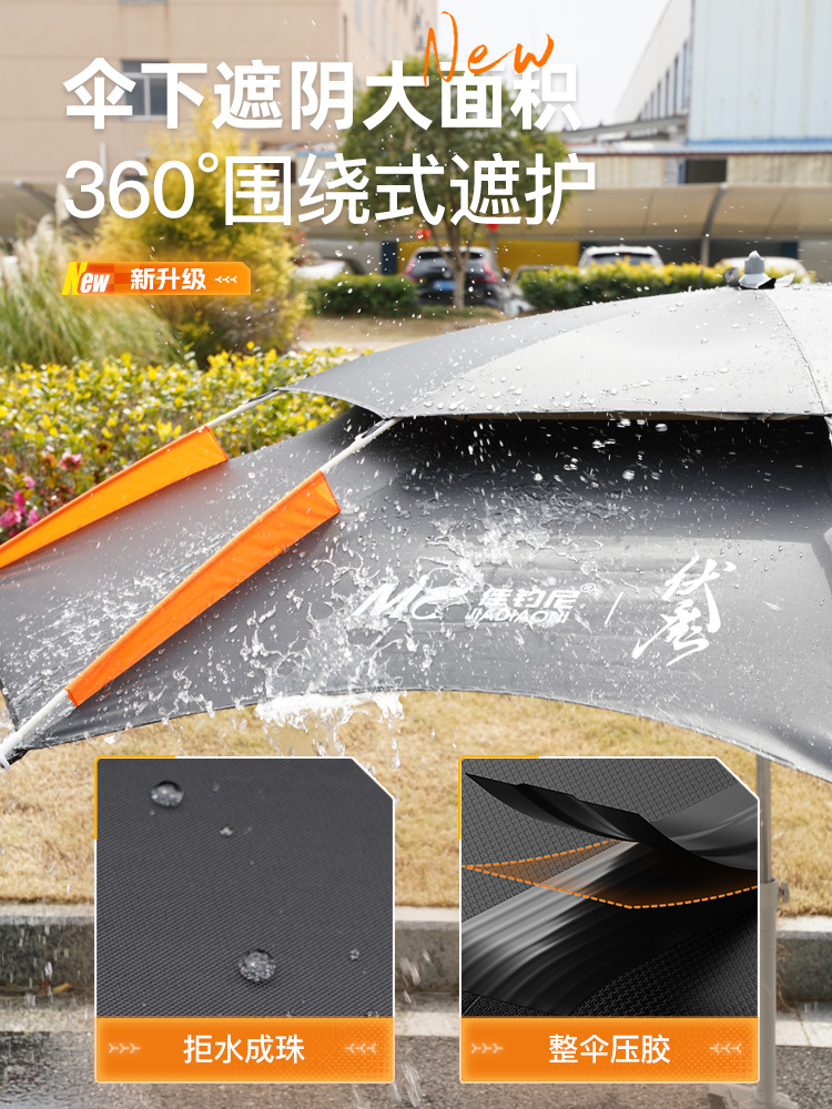 Jiadiani Cane Fishing Umbrella 2025 New Large Fishing Umbrella Outdoor Camping Style Special New Sunshade Universal Umbrella Sun Protection