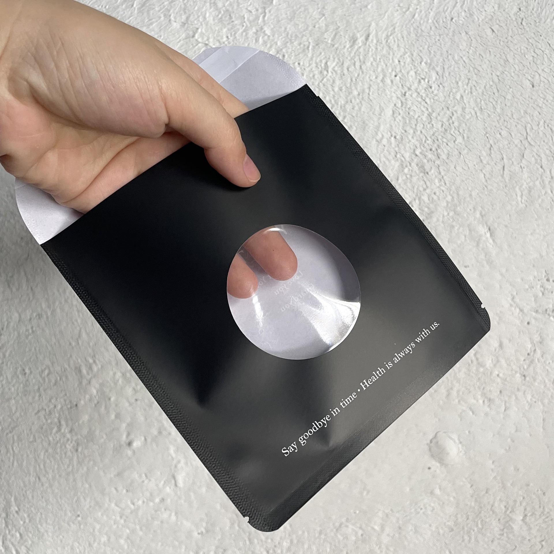 Spot Underwear Kraft Paper Packaging Bag Disposable Packaging Sealed New Women's Underwear Bag Leggings Ziplock Bag