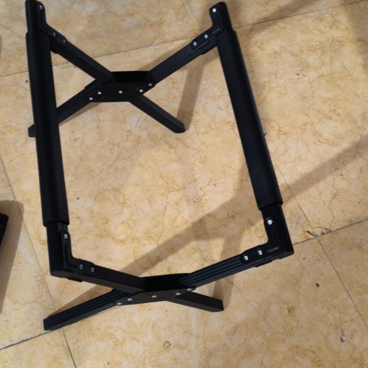 Ice bucket rack outdoor folding rack aluminum alloy ice bucket rack drinking water rack camping rack