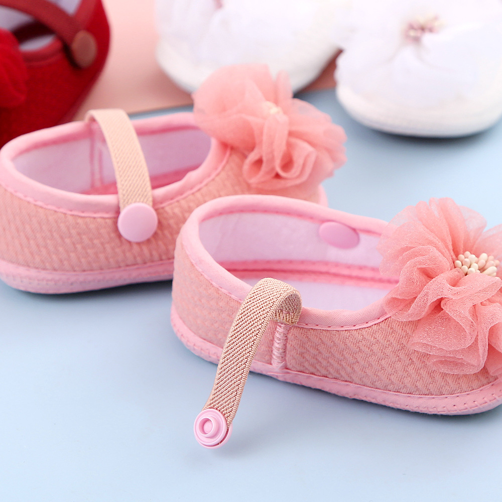 Girls' Shoes, Baby Girls' Spring & Fall New Baby Shoes, One-Year-Old Baby Girl's Powerful Baby Shoes, Toddler Soft Soles