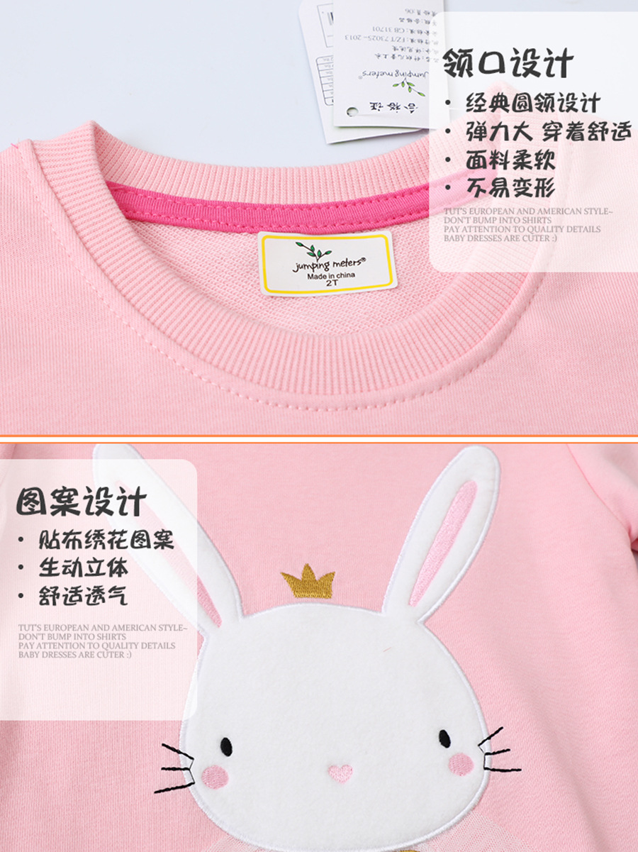 Girls' Pullover Sweat Spring and Autumn New Children's Clothing Children's 2-7 Years Old Children's Baby Jacket Autumn New