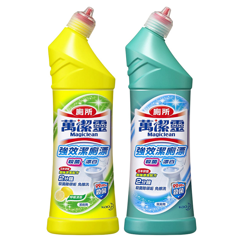 Kao Wanjieling Toilet Cleaner 500ml Bathroom Toilet Sterilization and Bleaching Powerful Toilet Cleaner Family Pack