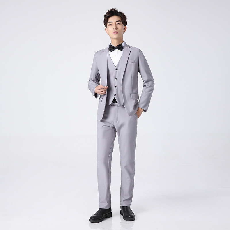 Suit Men Suit Brothers Group Clothes Vest Student Suit Men's Business Group Clothes Class Clothes Performance Chorus Clothes