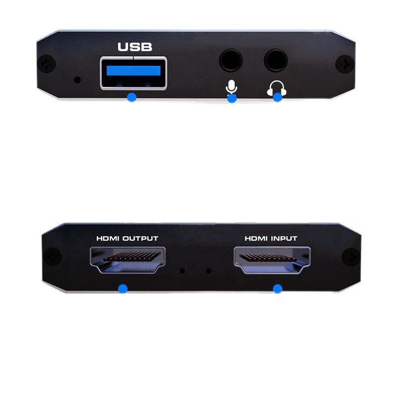 4K Usb2.0 with Loop Out and Mixing HDMI Audio and Video Capture Card Input Resolution Reaches 4K/30H