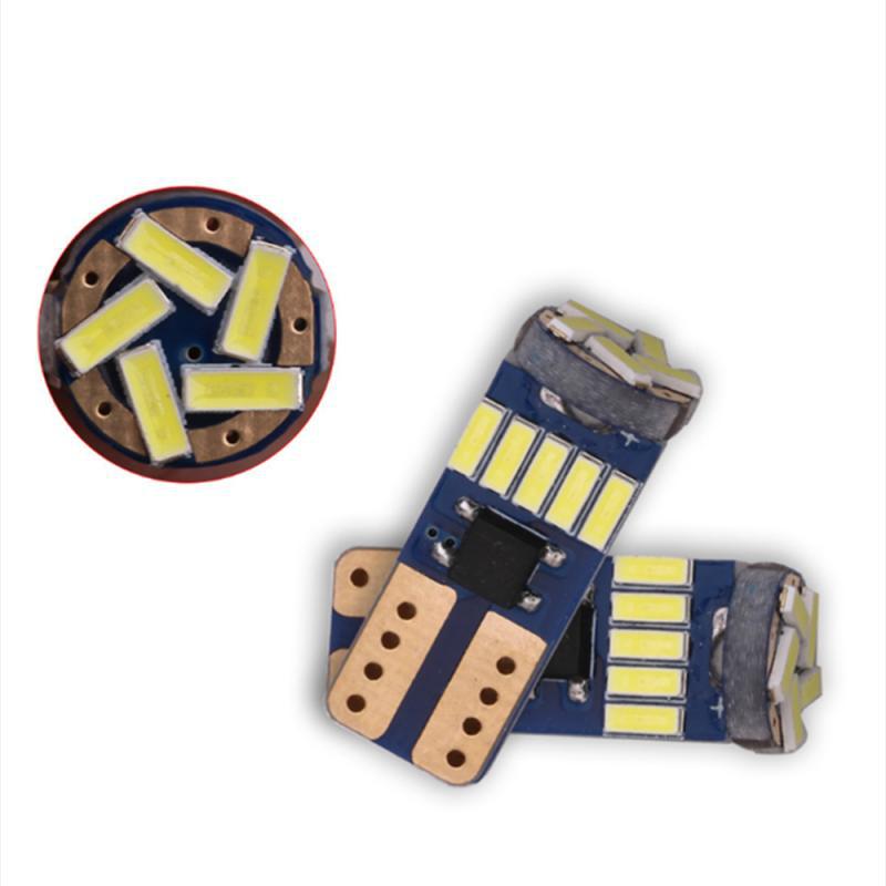 Decoding Width Indicator Light T10 4014 15Smd Stepless Width Indicator Light High Brightness Reading Light License Plate Light Export Car Light