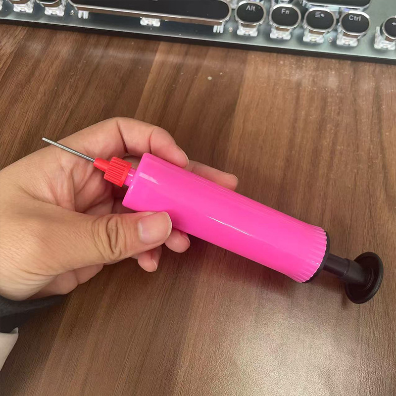 малый размер мини накачиватель новый ручной насос пластиковый экологически чистый йога фитнес мяч дуриан балансировочный мяч надувной