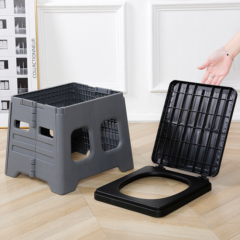 Outdoor Oversized Folding Toilet Car Portable Odor Deodorant Camping Tent Women Adult Pregnant Women Toilet