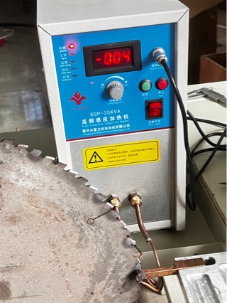 Alloy Circular Saw Blade Manual Welding Teeth Machine