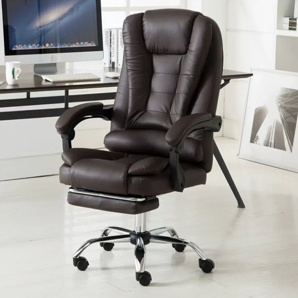 803 Ready-Made Office Chair, Comfortable Computer Chair, Home Lift Reclining Chair, Adjustable Office Lunch Break Swivel Chair