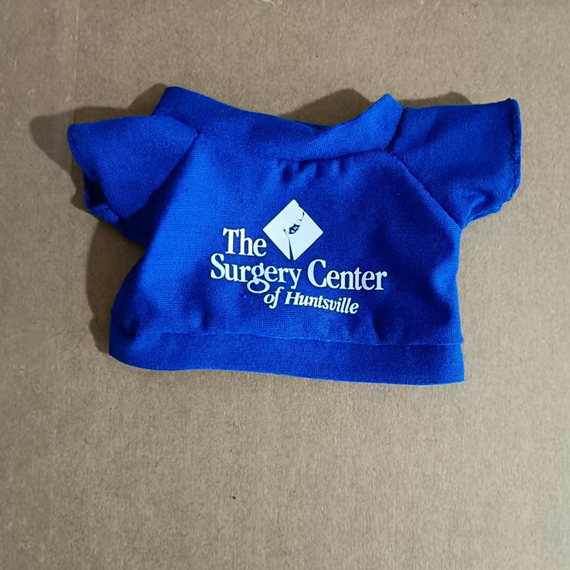 Кастомизированные плюшевые игрушки сидящие медведи в одежде с печатью логотипа на футболке и изображением