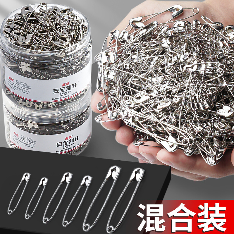 Старинная булавка безопасности, фиксирующая булавка для одежды, маленькая/большая/очень большая, бумажная скрепка, оптовая продажа