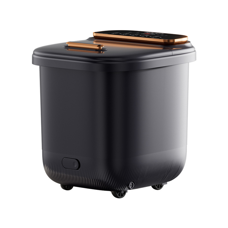 Oaks Foot Bath Heated Constant Temperature Electric Massage Foot Bath Household Fully Automatic Health Foot Bath High Depth Bucket