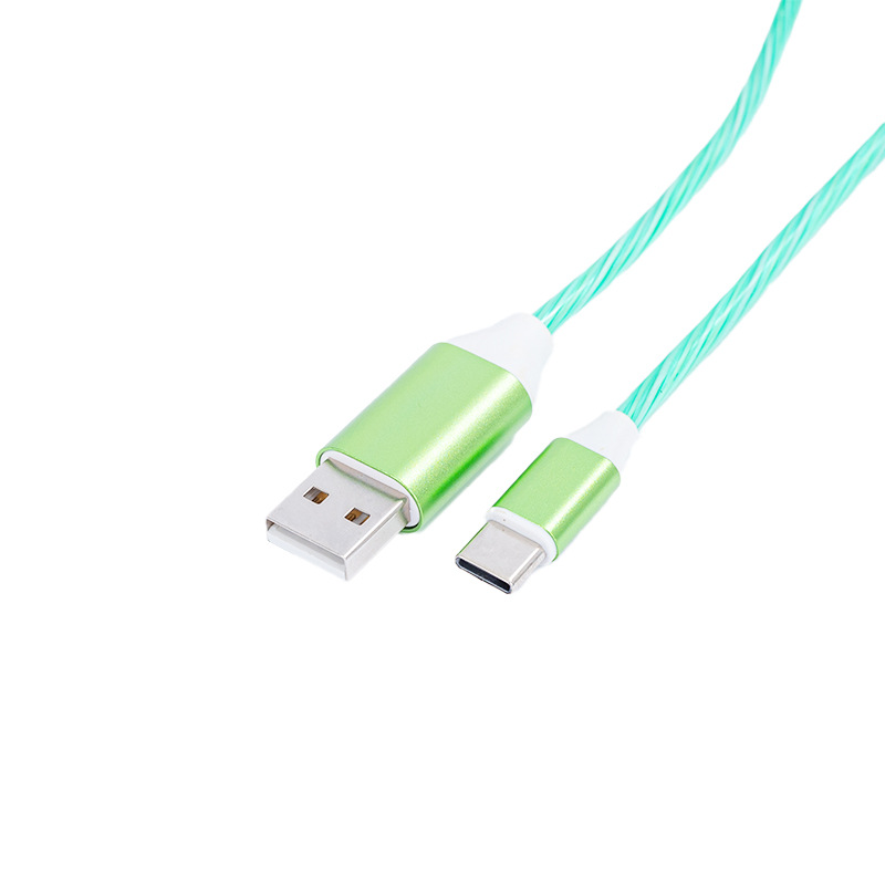 Cross-Border Data Cable Pure Copper Streamer 120W Charging Power Mobile Phone Computer Tablet One to Three Streamer Charging Cable