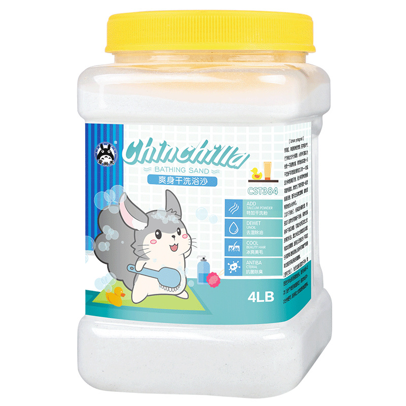 Chong Shang Tian Totoro Bath Sand Bath Sand Contains Body Dry Cleaning Powder Dry Degreasing Totoro Cleaning Supplies