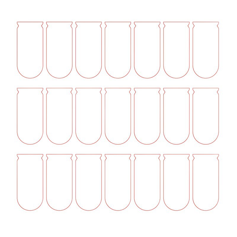 Glove Packaging Cardboard Game Finger Cots Non-Slip Finger Cots Lined with Cardboard Lining Paper Card Customization