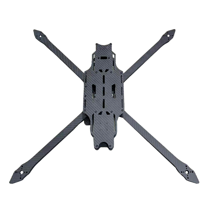 Shenzhen Factory 3K Carbon Fiber Drone Frame 13/ 15inch Racing Drone Carbon Fiber Plate Processing Cnc Engraving Customization