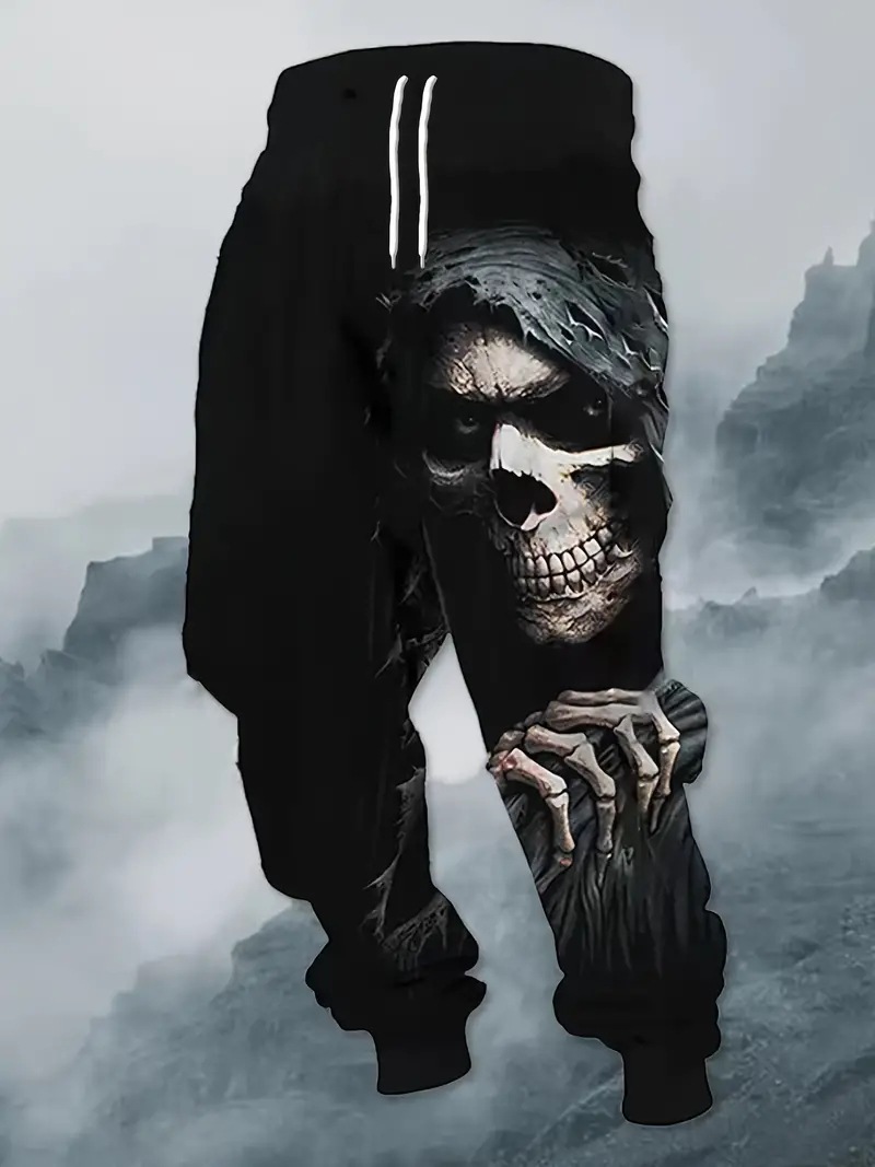 2025 Amazon Cross-Border Export Hot-Selling 3D Digital Printing Street Hip-Hop Men's Casual Sweatpants