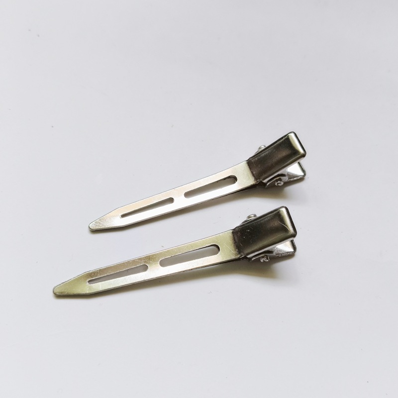 Studio makeup and hairdressing modeling positioning clip small size updo distinction clip hand push corrugated clip beauty makeup clip factory