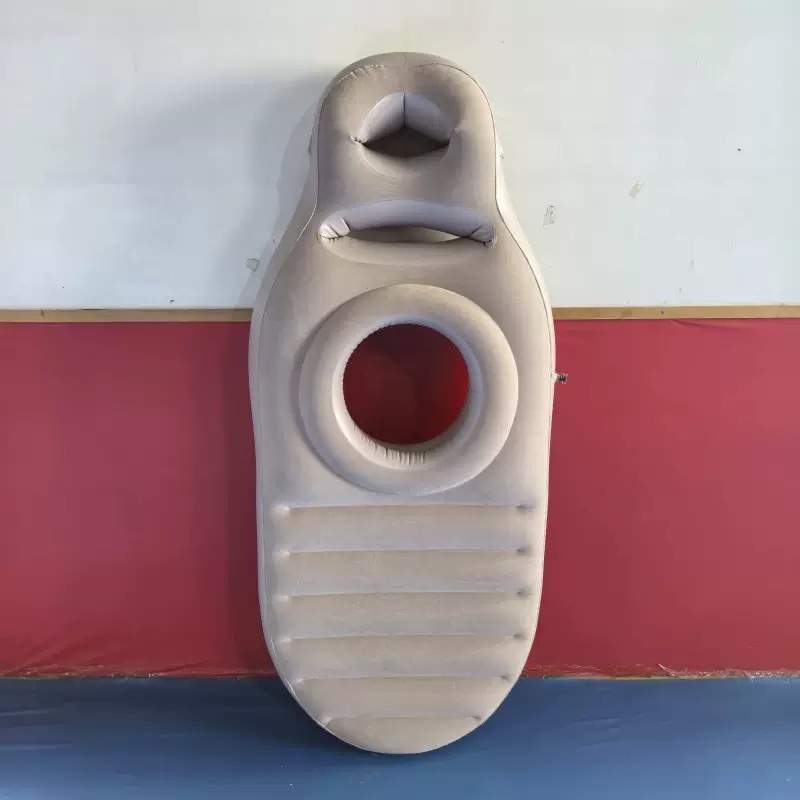 Inflatable Pregnant Women's Cushion Environmentally Friendly PVC Pregnant Women's Mattress Lying Mat Concave Flocking Thickened Indoor and Outdoor Universal Mat