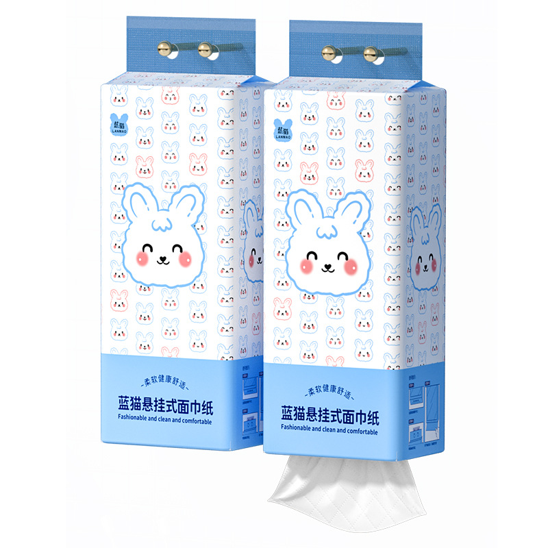 Exclusive for New Customers: 2 Packs of Hanging Tissue Paper, Economical Household Pack, Wholesale Toilet Paper, Kitchen Paper, Napkins, Hand Towels