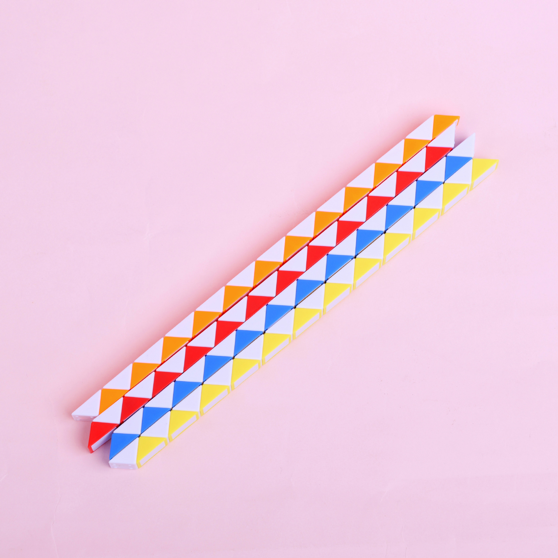 Mini Magic Ruler Variety 24-Segment Folding Deformation Rubik's Cube Puzzle Science and Education Stress Relief Toy Kindergarten Gift Wholesale