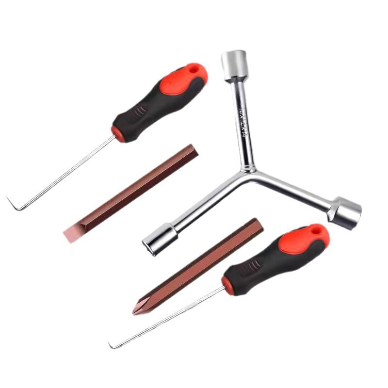 Washing machine five-piece set three-fork sleeve head pull hook pulsator drum chassis cleaning and disassembly special tool suit