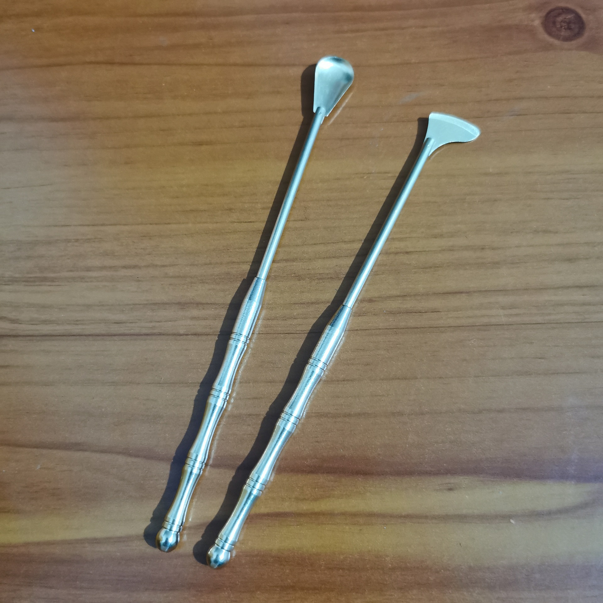 Brass incense way tool set wholesale incense seal mold printing Tuo incense spoon incense shovel ash pressure incense sweep with shaking sound explosions