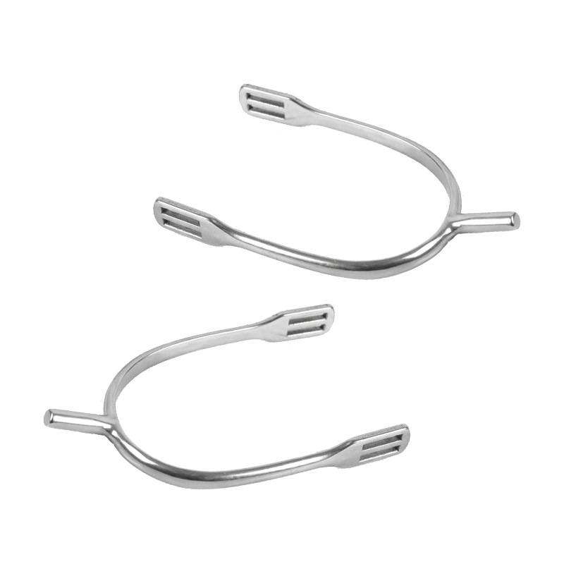 Equestrian Knight Stainless Steel Spurs Horse Gear Equestrian Equipment Riding Spurs Polypropylene