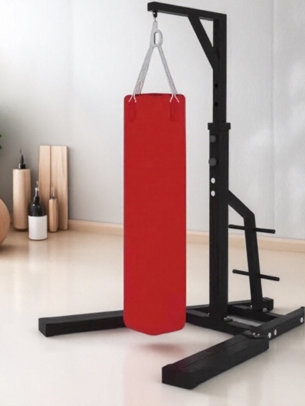 Вертикальная стойка для боксерских мешков, профессиональная, для коммерческого и домашнего использования, для фитнеса в помещении и на улице