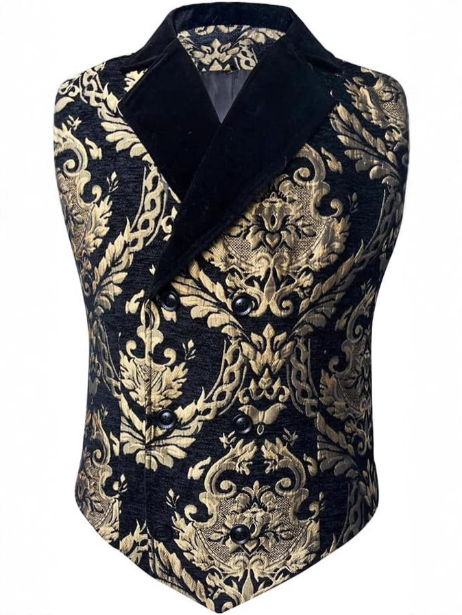 High-Quality Autumn and Winter Cross-Border Foreign Trade Korean Fashion New Single-Breasted Suit Vest Men's Sleeveless Jacket