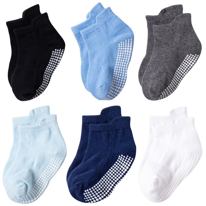 Amazon Kid's Socks Kidsren's Socks Spring and Summer Kidsren's Socks Baby Socks Boys Pure Cotton Boat Socks Kidsren's Socks