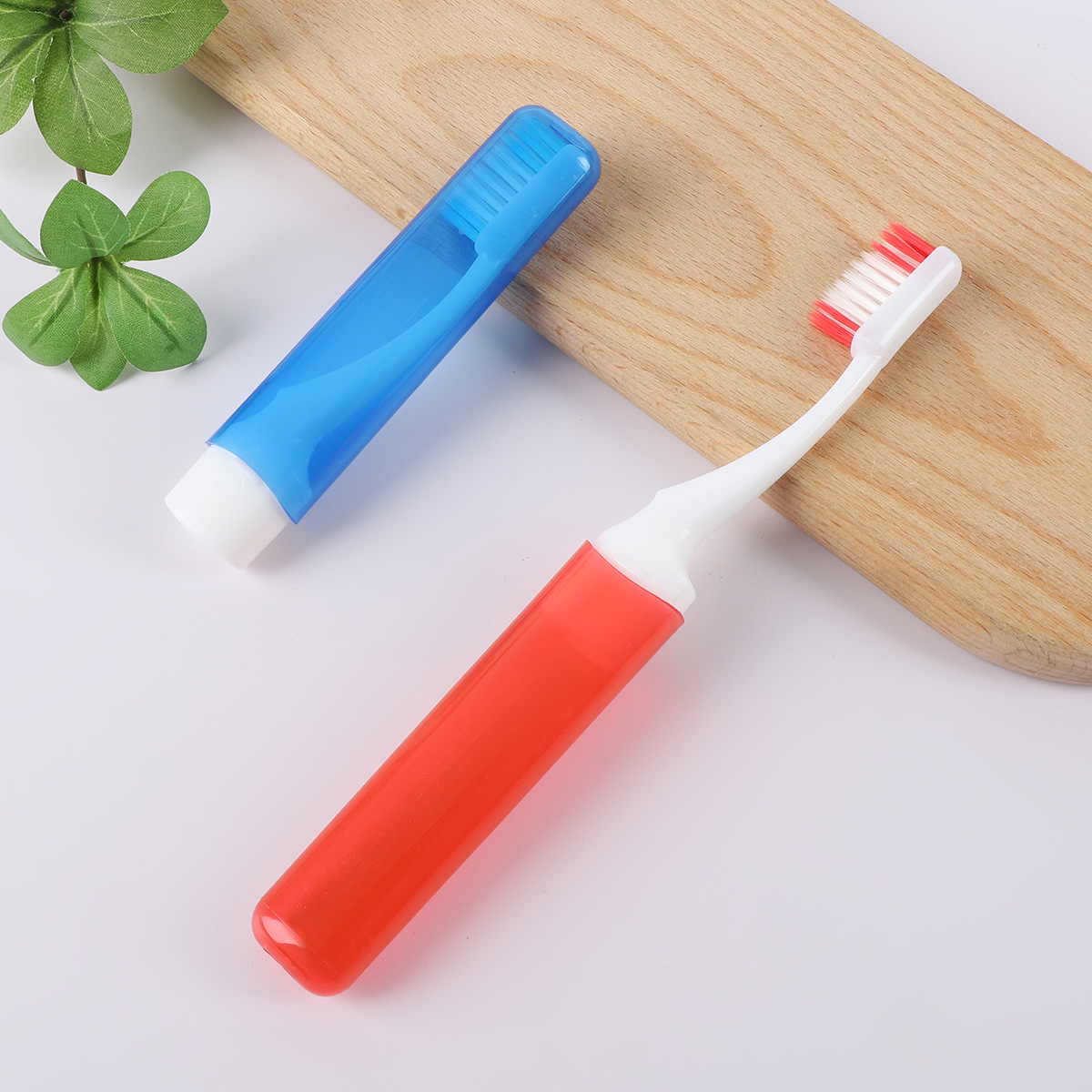 Folding toothbrush non-disposable portable soft toothbrush travel kit portable mini toothbrush travel toothbrush