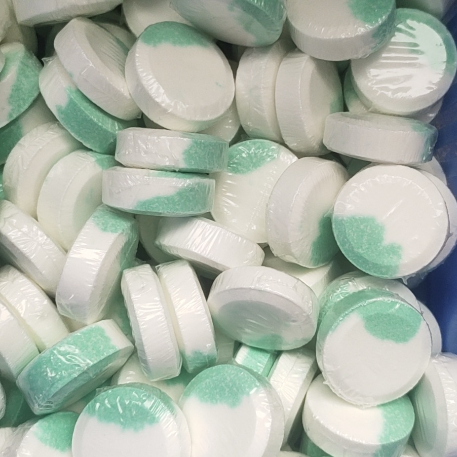 Cross-Border 30g Bathroom Aromatherapy Tablets Hotel Bath Fragrance Tablets Shower Steamers Paper Tube Shower Tablets