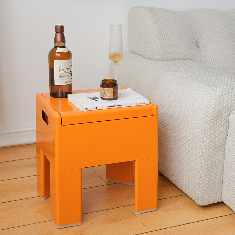 Modern Simple Storage Stool Household Multi-Functional Storage Stool Internet Celebrity Entry Shoe Changing Stool Household Large Capacity Low Stool