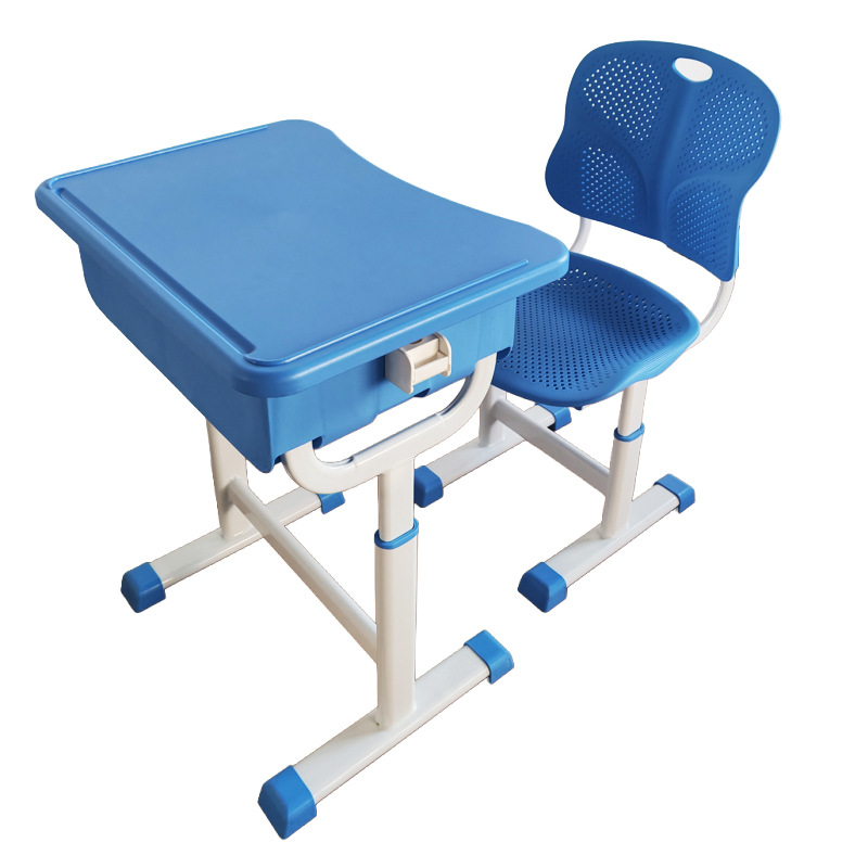 New Customized Desks and Chairs for Primary and Secondary School Students, School Tutoring Classes, Kidsren's Learning Adjustable Desks and Chairs, Source Factory