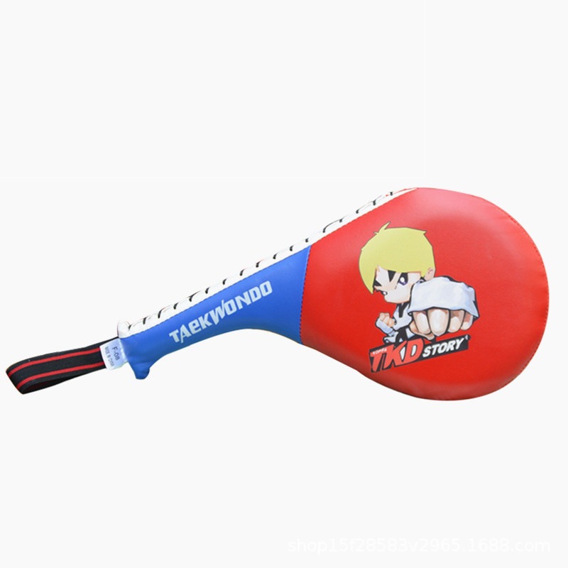 Taekwondo Training Auxiliary Equipment Special Ring Target Foot Target Handle Chicken Leg Target Training Target Foot Board Kicking Target Optional Purchase