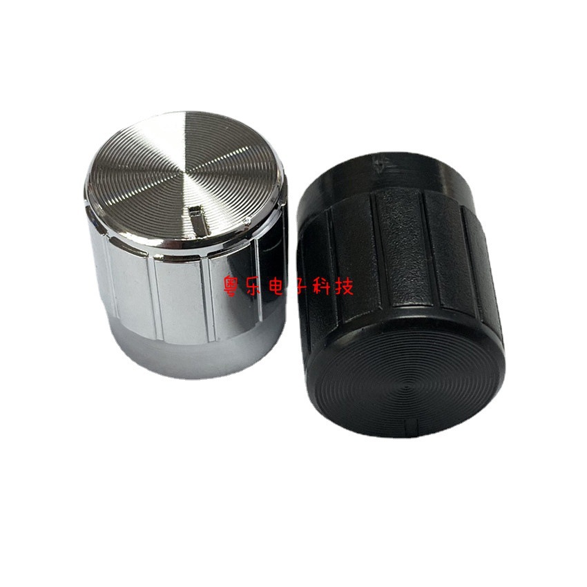 20 Imitation Aluminum Alloy Plastic Electroplated Sun Pattern Knob Aperture 6mm Flower Shaft Potentiometer Amplifier Audio Adjustment Cap